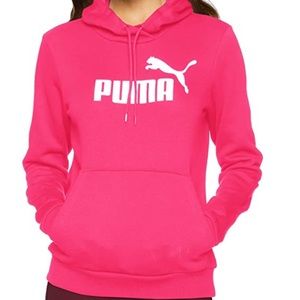 Women’s Pink Puma Comfy Sweatshirt XL